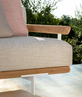 Allure Sofa | Three Seater Wood Sofa |
