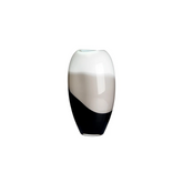 Ellisse White Grey Black Vase |