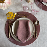 Scalloped Napkin Set of 4 |