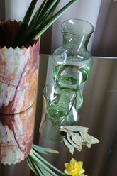 Triangoli Green Onyx Vase |