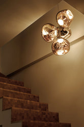 Melt Chandelier Mini Gold LED |