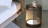 Chiaro di Luna Nightstand | Button Switch on/off | 