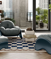 Squash Leather Armchair | 
