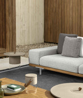 Allure Sofa | Three Seater Wood Sofa | 