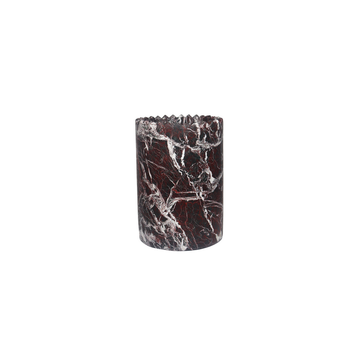 Triangoli Red Vase